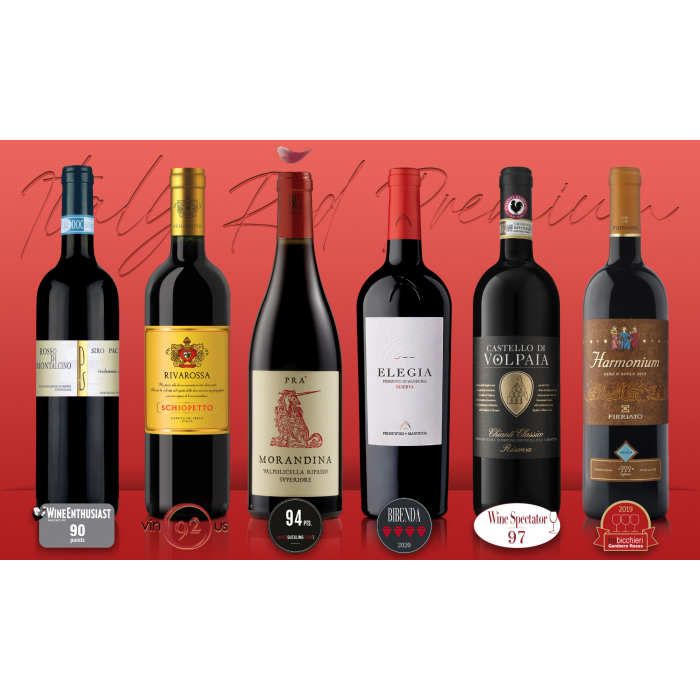 Вкусът на Италия премиум селекция от червени вина