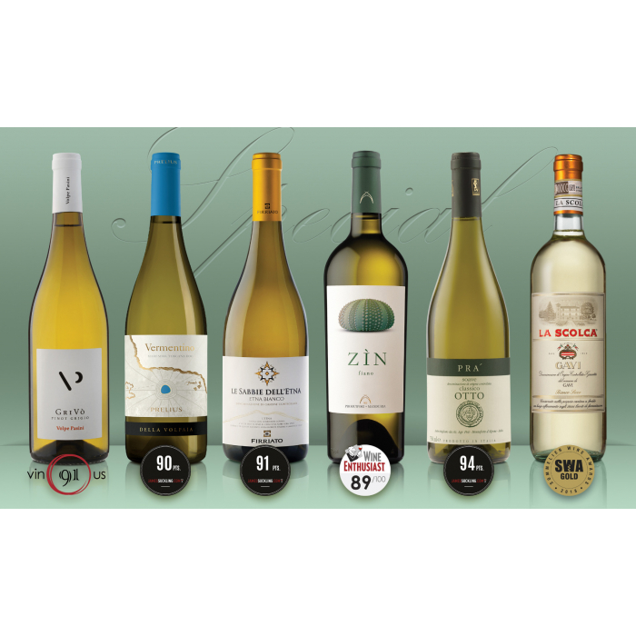 Вкусът на Италия специална селекция от бели вина