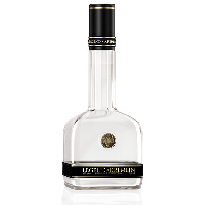 Vodka Legend of Kremlin + Gift box - 700ml - Алкохол