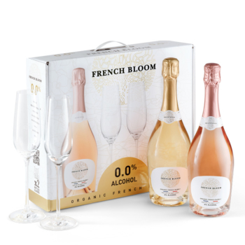 Подаръчен комплект безалкохолно вино French Bloom Discovery box от French Bloom - Розе, Подаръчни кутии, Безалкохолно Вино