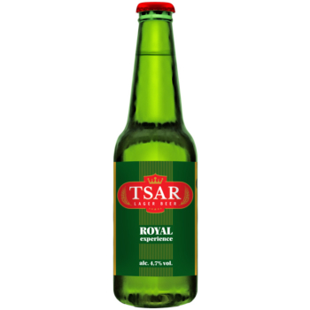 Бира TSAR Lager Royal Experience - 6x 330ml - Алкохол