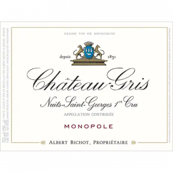 Nuits-Saint-Georges 1er Cru “Château Gris” Pinot Noir - 750ml от Albert Bichot - Пино Ноар, Изключителни вина