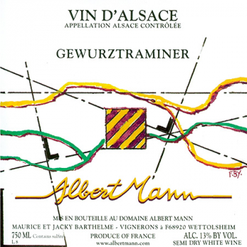 Gewurztraminer Tradition - 750ml от Albert Mann - Бяло Вино