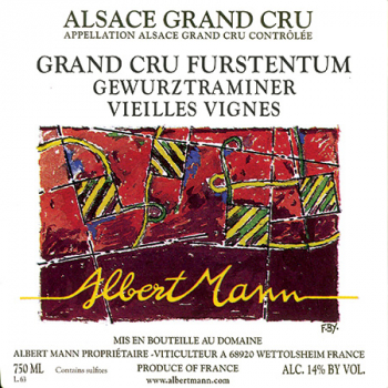 Grand Cru Furstentum Vieilles Vignes Gewurztraminer - 750ml от Albert Mann - Бяло Вино