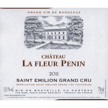 La Fleur Penin AOC Saint-Emilion Grand Cru - 750ml от Château Penin - Бордо