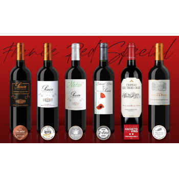 Вкусът на Франция специална селекция от червени вина