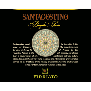 Santagostino DOC IGT - 750ml от Firriato - Червено Вино