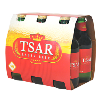 Бира  TSAR - 6x 250ml - Алкохол